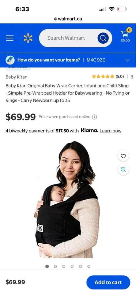 Baby Wrap Carrier - photo 4