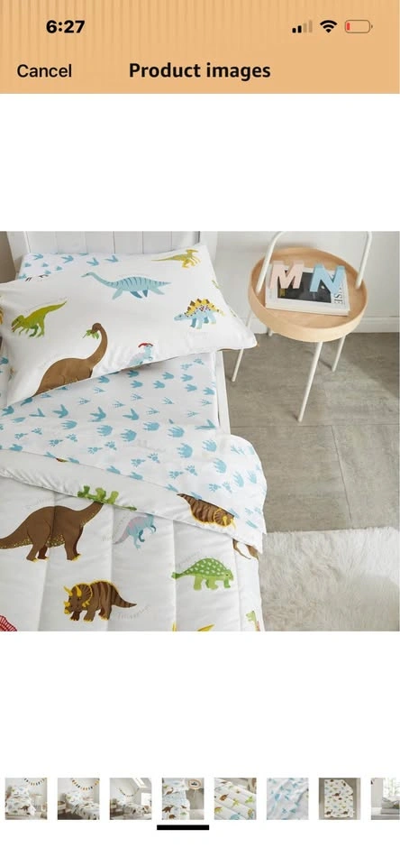 Toddler Dinosaur Bedding Set 4 PC - photo 2