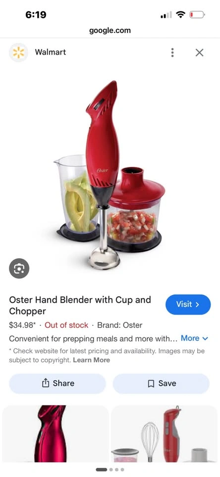 BNIB Oster Hand Blender & Chopper - photo 5