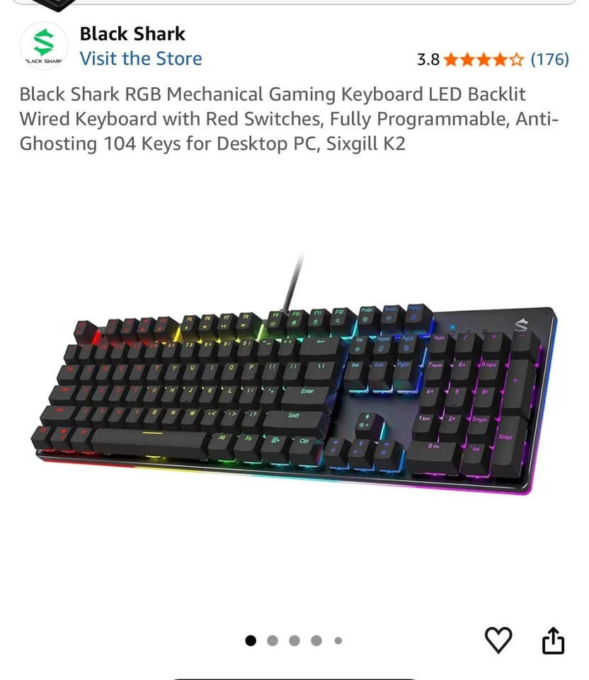 BLACKSHARK KEYBOARD - photo 2