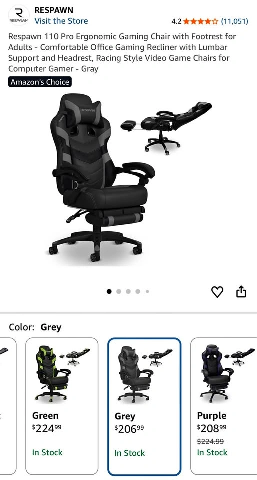 RESPAWN GAMING CHAIR