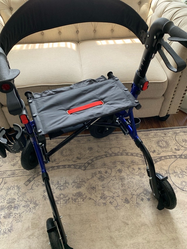 MAXWALK All-Terrain Rollator Walker with Seat – Brand New - photo 2