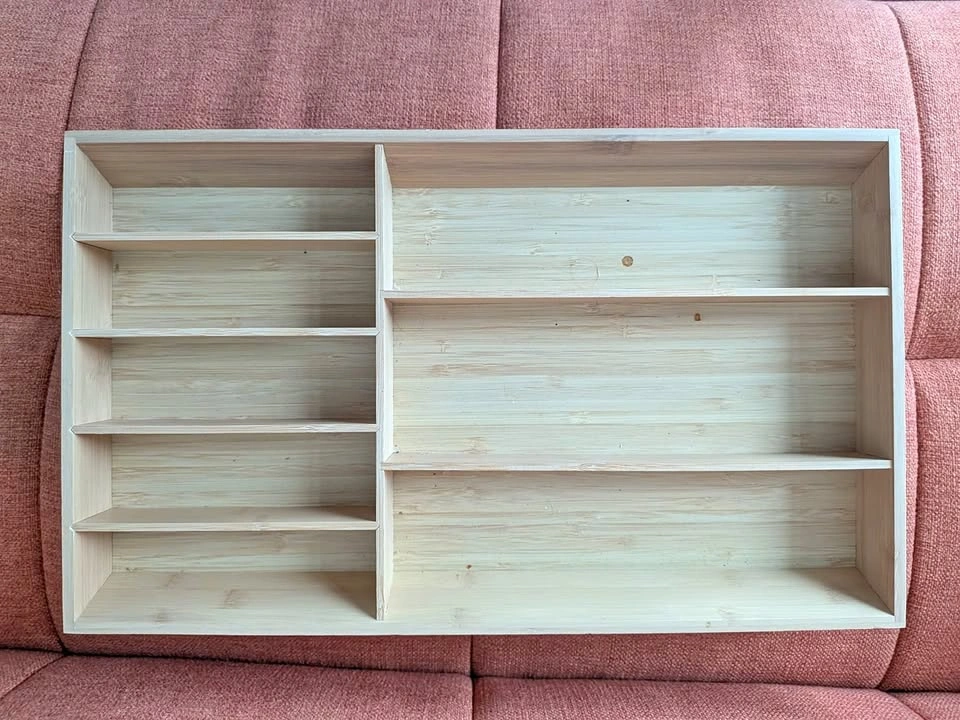 Bamboo Drawer Organizer Set (2 Trays)