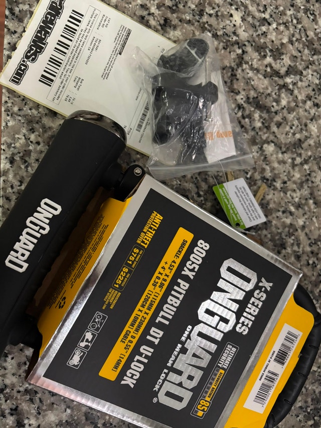 NEW Onguard bike lock - photo 2