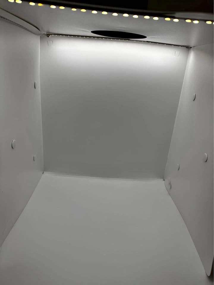 Portable LED Photo Studio Light Box with Backdrops