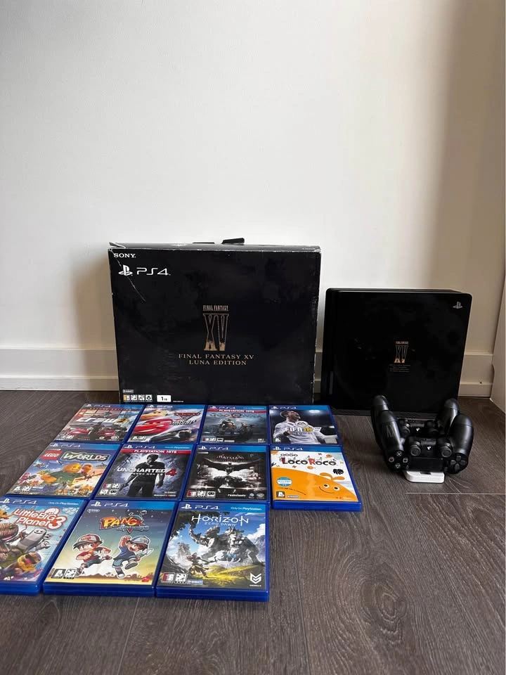 Sony PlayStation 4 Slim 1TB Final Fantasy XV Luna Edition - photo 2