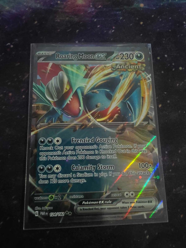 Pokémon Roaring Moon ex 124/182