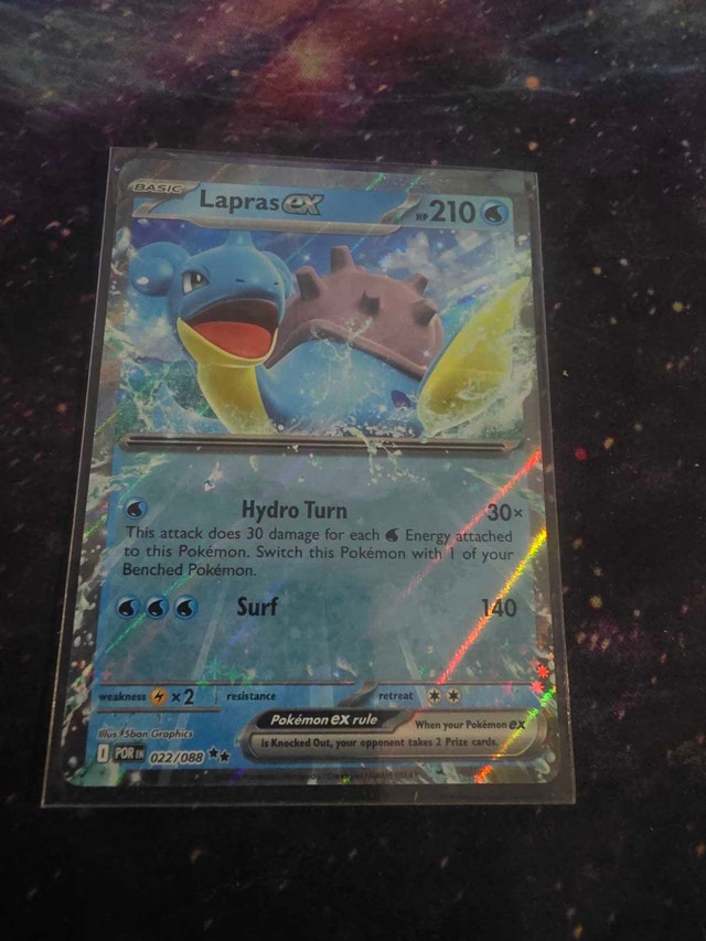 Pokémon Lapras EX 022/088