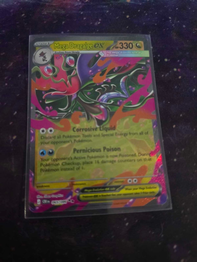 Mega Dragalge EX Pokemon Card