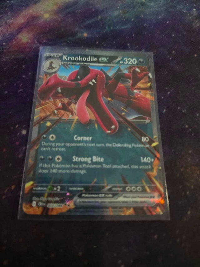 Krookodile ex Pokemon Card