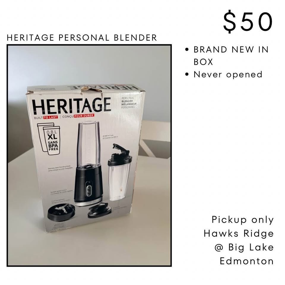 Heritage Personal Blender - BRAND NEW IN BOX - photo 2