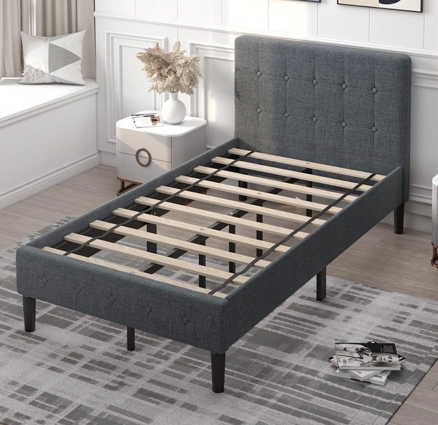 Twin Bed frame with Mattress