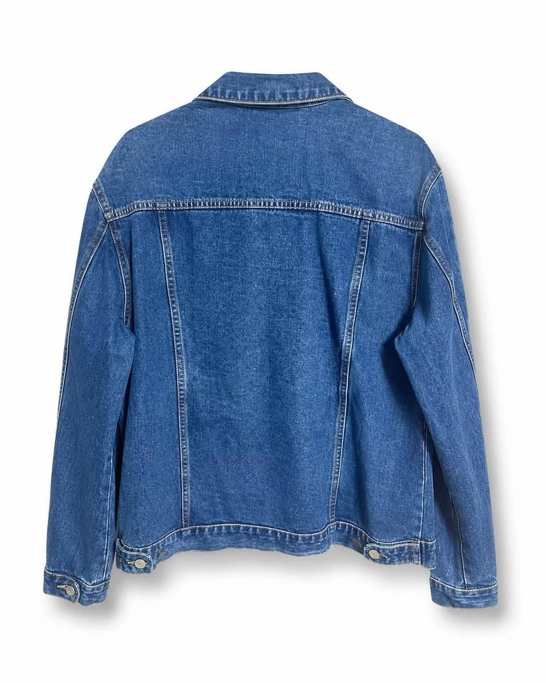 Light Blue Denim Jacket – Size Large - photo 3