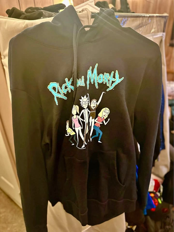 Rick and Morty black hoodie