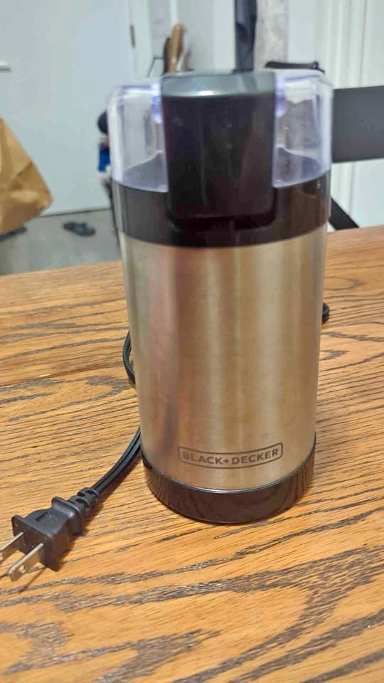 Black + Decker grinder