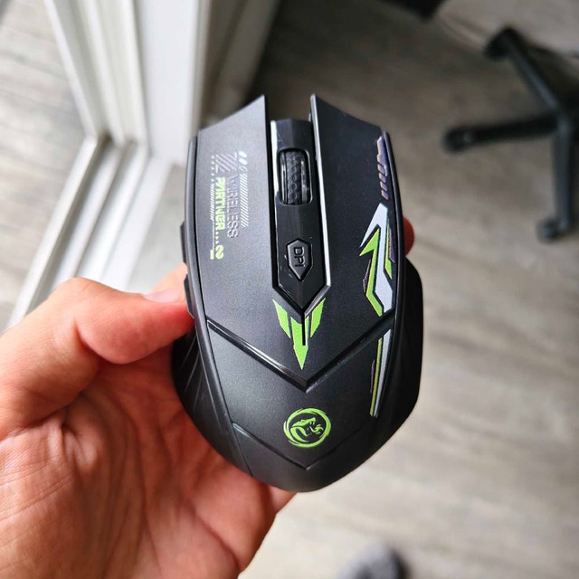 Wireless Gaming Mouse – Rechargeable, Bluetooth + 2.4G