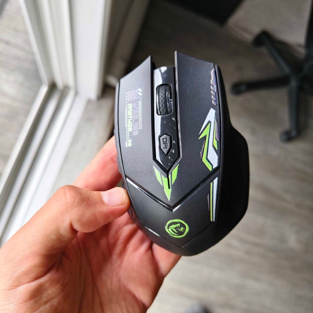 Wireless Gaming Mouse – Rechargeable, Bluetooth + 2.4G - photo 3