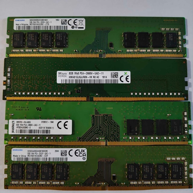 DDR4 Desktop RAM 8Gb sticks for trade! - photo 5