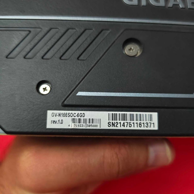 GTX 1660 6Gb GPU – Gigabyte Dual Fan – MINT CONDITION - photo 5