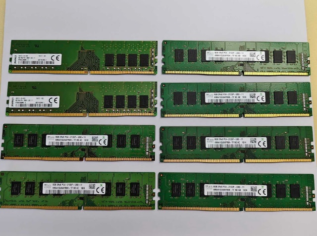 16GB DDR4 RAM Kit (2x8GB) – Kingston/Hynix – PC Desktop Memory