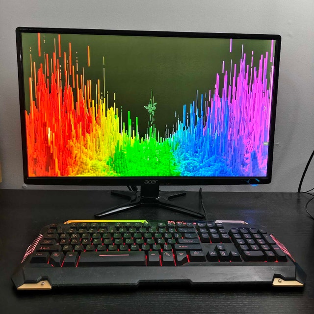 Amazing Bright 27" 1080p Acer Monitor