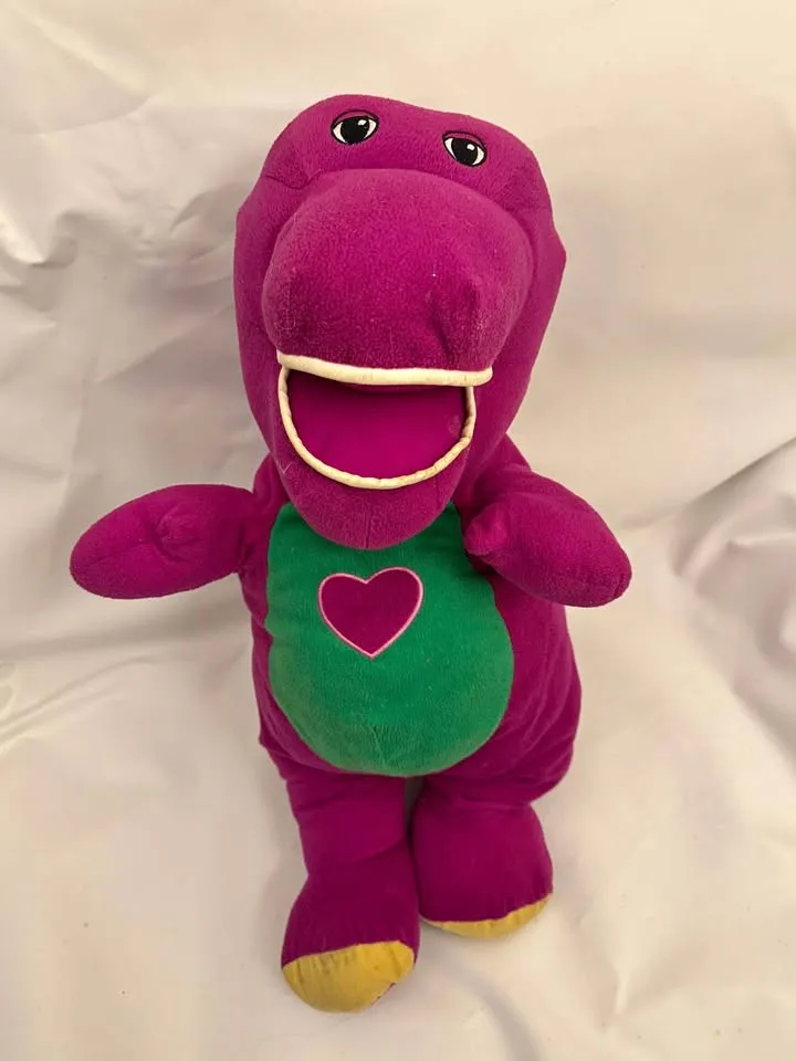 Vintage Barney the Dinosaur Plush – 25” Large Stuffed Toy thumbnail