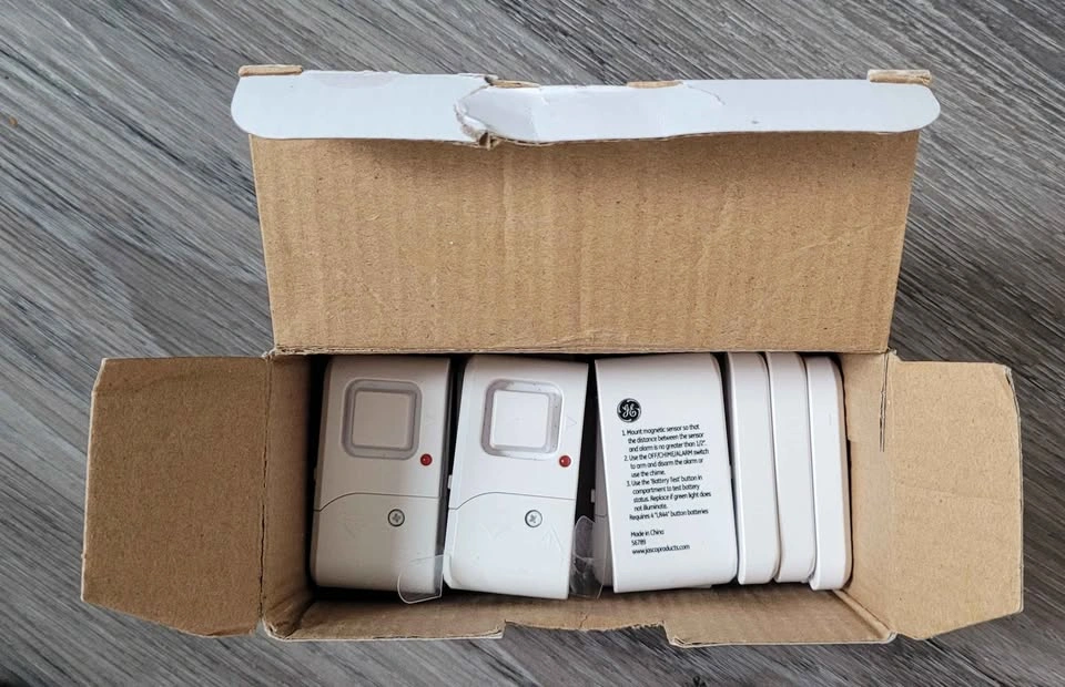 GE Audible Window/Door Alarm 6 Pack - photo 2