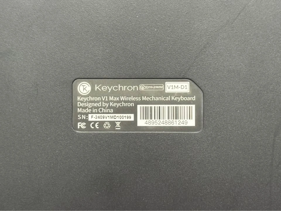 Keychron V1 Max QMK/VIA Wireless Mechanical Keyboard - photo 4