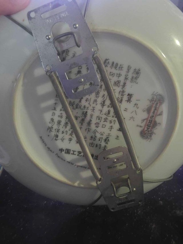 1986 Decorative Chinese Plate - photo 2