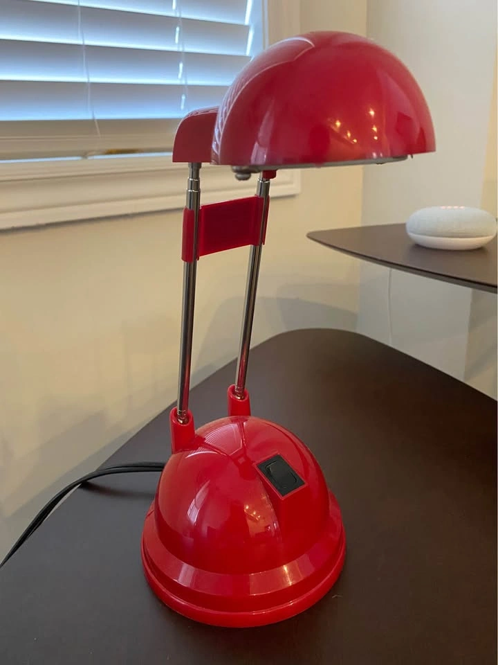 Vintage IKEA Espressivo Desk Lamp – Red (Telescopic Arm) - photo 3