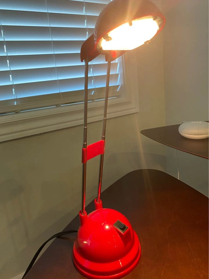 Vintage IKEA Espressivo Desk Lamp – Red (Telescopic Arm) - photo 4