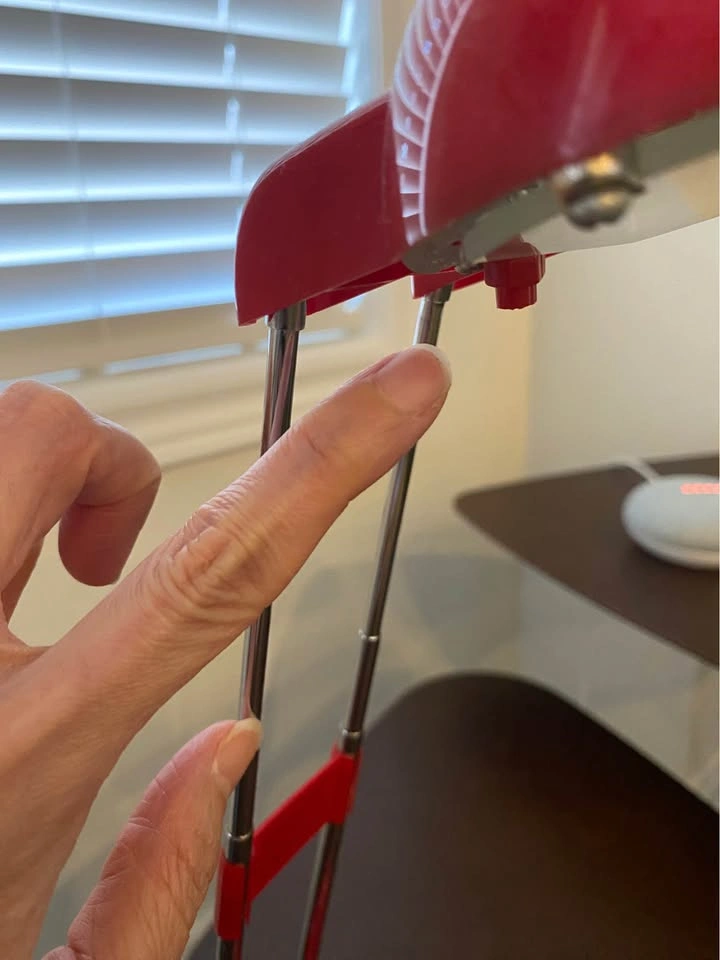 Vintage IKEA Espressivo Desk Lamp – Red (Telescopic Arm) - photo 5