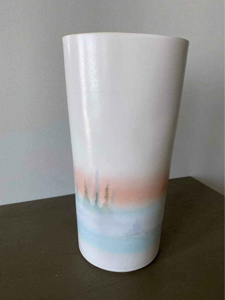 Large Studio Art Pottery Vase (Signed) - photo 2