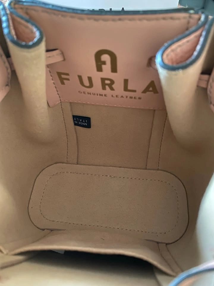 Brand New Furla Blush Pink Bag & Rare Limited Card Holder - photo 3