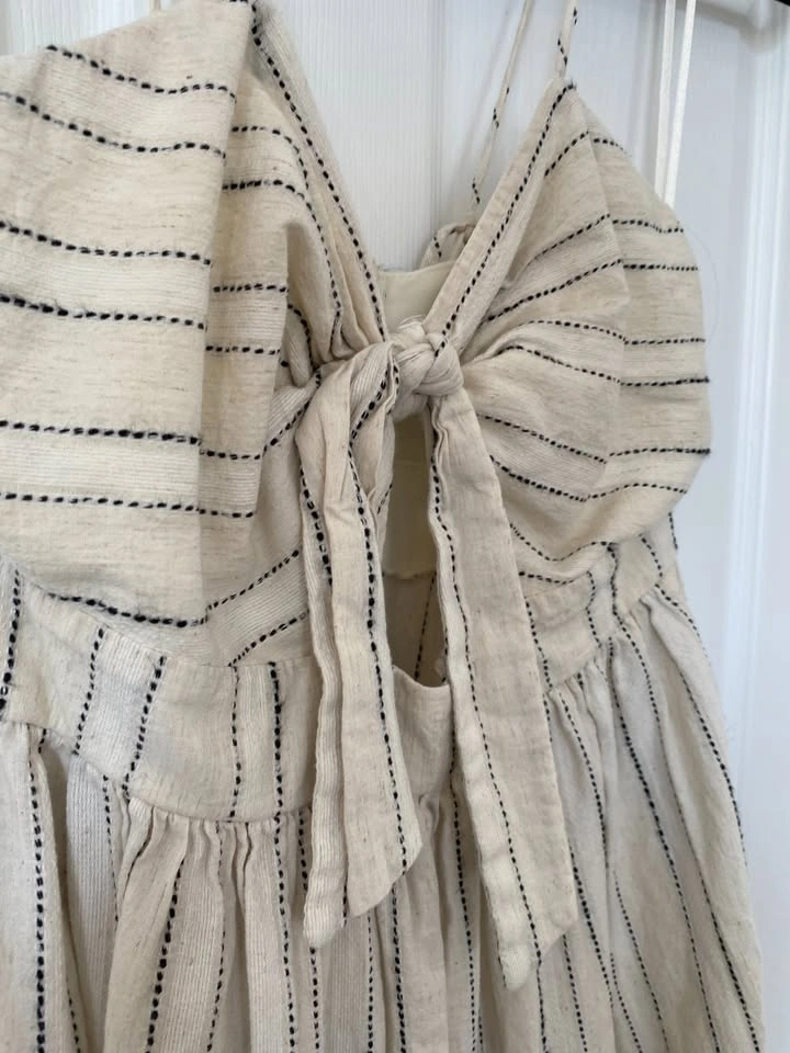 Zara Cotton & Linen Summer Dress – Size S - photo 3