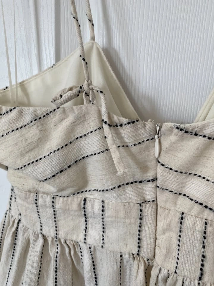 Zara Cotton & Linen Summer Dress – Size S - photo 5