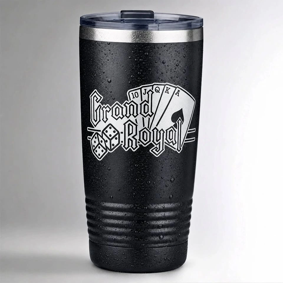 Grand Royal Casino Sticker | Waterproof Die-Cut Vinyl