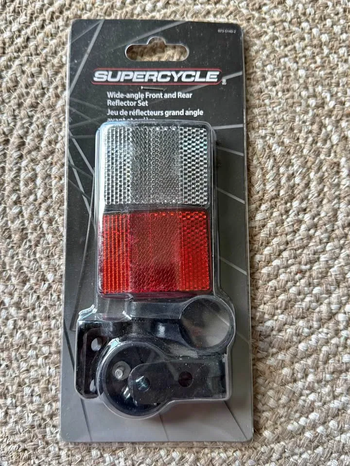 Supercycle Front & Rear Bike Reflector Set – $8 thumbnail