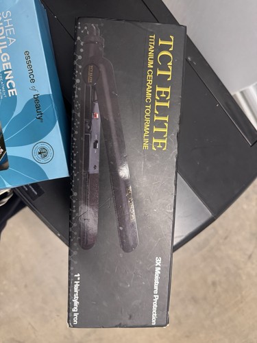 TCT Elite 1" Flat Iron Straightener Titanium Ceramic Tourmaline - photo 2