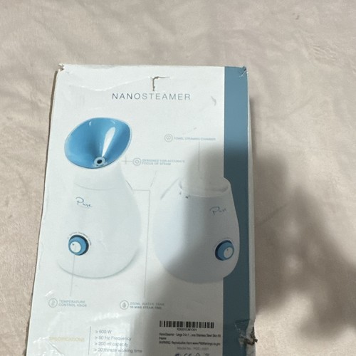 Pure NanoSteamer Facial Steamer 600W White/Blue