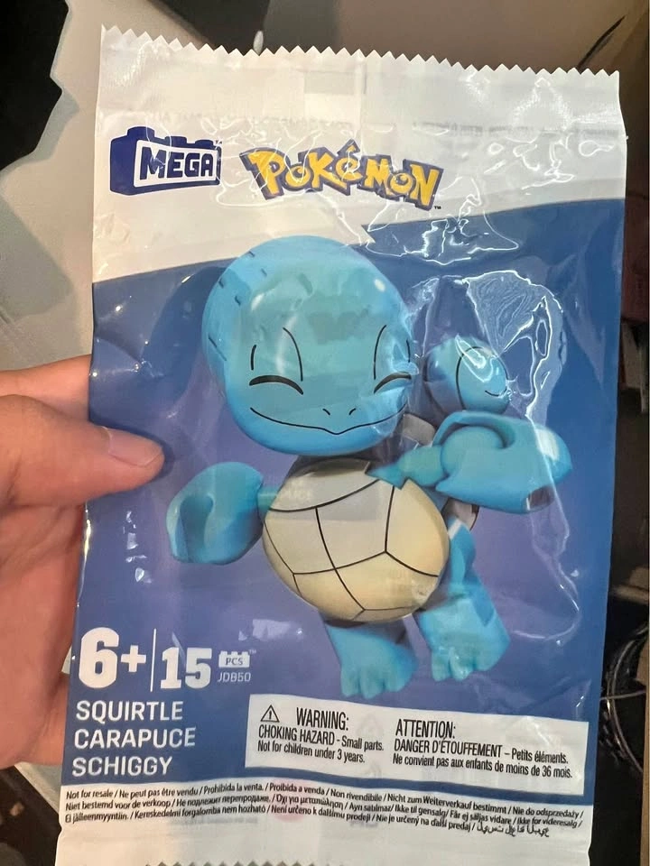 Pokemon mega blocks Squirtle