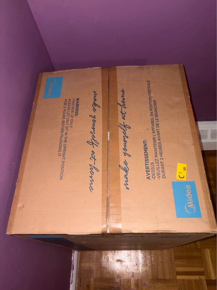 Brand New Midea 3.1 Cu. Ft. Compact Refrigerator (Stainless) - photo 2