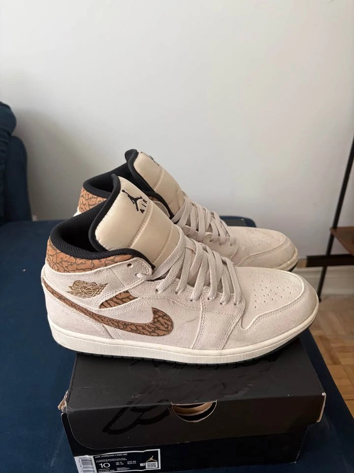 Air Jordan 1 Mid SE “Brown Elephant” – Size 10 - photo 2