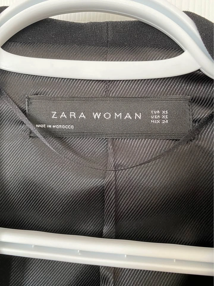 Zara Open Front Flowy Blazer – Size XS (Fits XS–S) - photo 3