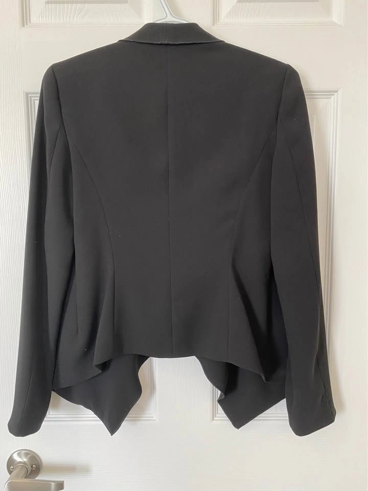 Zara Open Front Flowy Blazer – Size XS (Fits XS–S) - photo 4