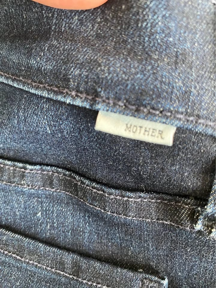 MOTHER The Mid Rise Dazzler Ankle Jeans – Size 25 - photo 4