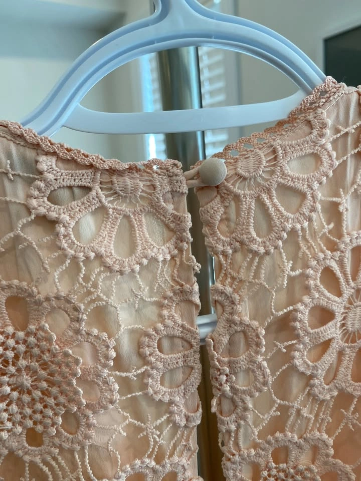 Miss Selfridge Blush Lace Romper US 4 – Brand New with Tags - photo 4