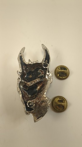 SUPER RARE Rolling Stones Devilman 1994 Pin Badge Voodoo Lounge - photo 3