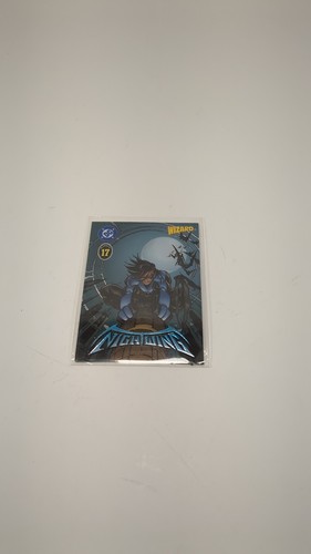 NIGHTWING Wizard 1997 Chromium Promo Trading Card #17 - DC Comic
