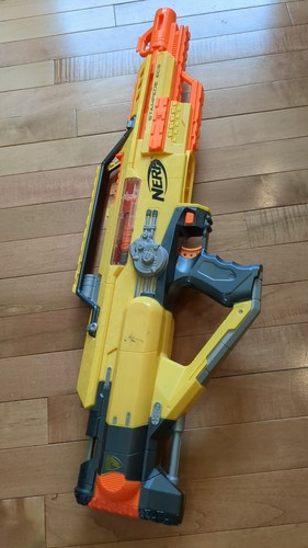 NERF N-Strike Stampede - With Shield, Stand, And 2 Mags - photo 3